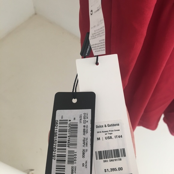 Dolce Gabbana Napoli Rosary print dress IT44 new - Picture 7 of 8